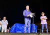Julio Millán pregona las fiestas del barrio del Puente Nuevo