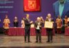El Ayuntamiento entrega la Medalla de Oro de la ciudad y el título de Hijo Predilecto de Jaén a un emocionado arquitecto Luis Berges