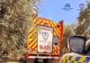 Muere un hombre al volcar el tractor que conducía en Villanueva de Algaidas