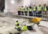 Visita a las obras de la Iglesia de Santo Domingo