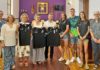 El alcalde e Jaén recibe al Unicaja Atletismo