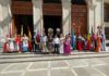 Recepción oficial de los integrantes del 38º Folk del Mundo