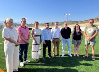 Adecuación del campo de fútbol Antoñete con una inversión de la Diputación de 184.000 euros