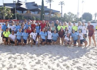 Copa Federación femenina de fútbol playa