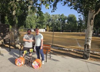 Entrega de material a Asociación Cultural y Deportiva Puente de la Sierra