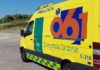 Evacuado al hospital tras precipitarse desde el tejado de una nave en Jaén capital
