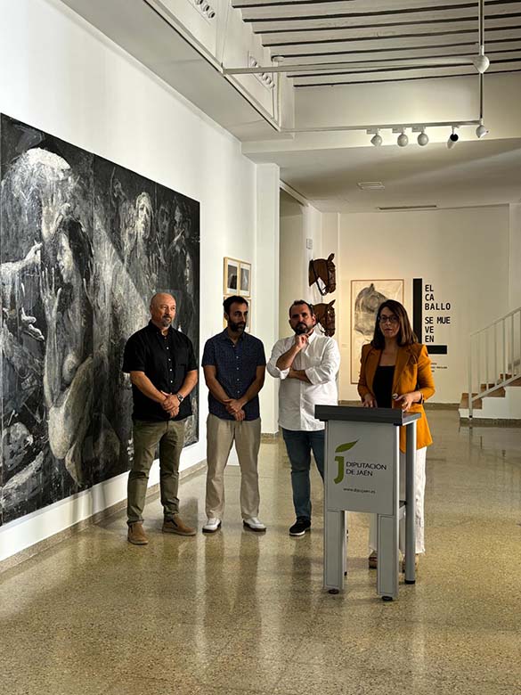BAÑOS ARABES Inauguración exposición el Caballo se mueve en L-5
