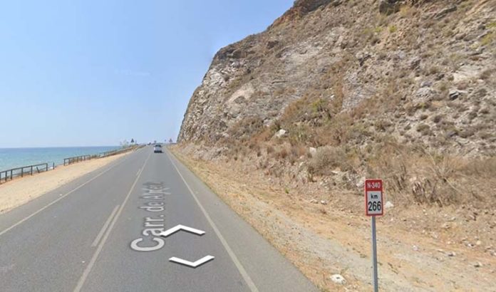 ATROPRLLO DE UN CICLISTAaccidenteMALAGA