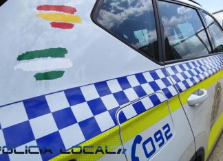 La Policía Local de Martos intercepta un vehículo cuyo conductor agredía a su pareja mientras circulaba por la A-316
