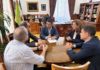 Reyes recibe en el Palacio Provincial a Miguel Ángel Maldonado, nuevo presidente de la Cruz Roja en Jaén