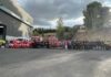 Visita y foto oficial dispositivo de seguridad Feria