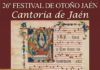 Concierto Cantoría de Jaén en el 26º Festival de Otoño