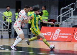 Encuentro vibrante y empate ante el Pozo Murcia