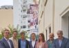 Mural en homenaje a Francisco Baños hecho por José Ríos junto al Colegio de Las Carmelitas