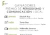 Elisabeth Ruiz, Tomás Díaz, Multimedia Jiennense, Esther Garrido y Antonio Cañada, Premios de Periodismo de Diputación