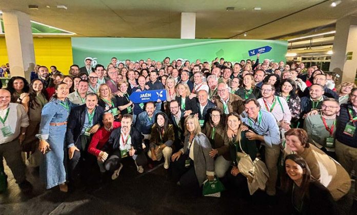 PP congreso del PP de Jaén con el Juanma Moreno y Antonio Repullo Ed