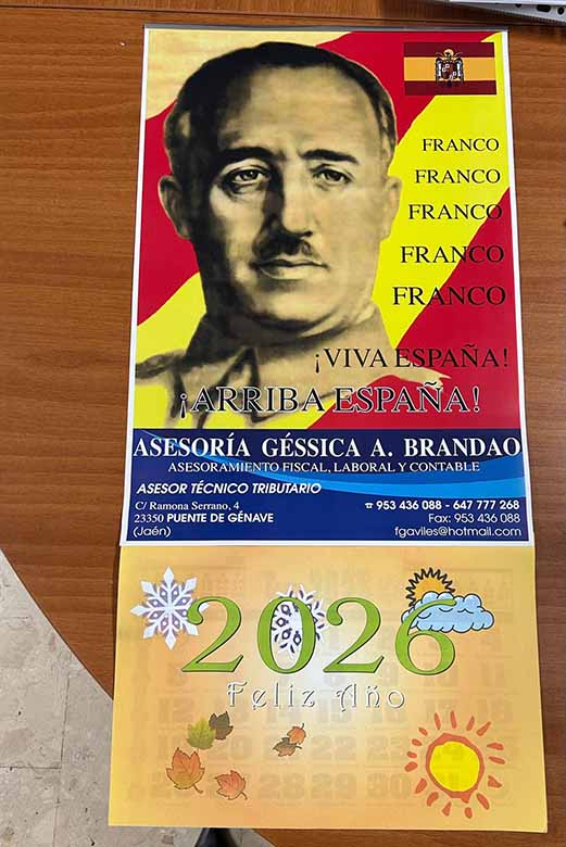 Puente Genave calendario de franco