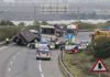 Tres fallecidos en un accidente de tráfico en la A-66 a su paso por Guillena