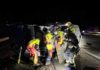 Los bomberos de Jaén intervienen en el accidente una furgoneta en la A-44