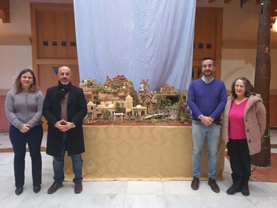 Belen en Navidad de Jaén