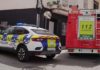 Dos heridos en el incendio y enfrentamiento vecinal en un portal en Jaén