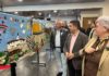 Medio millar de mujeres tejen una veintena de murales y un planetario en el marco del proyecto “Enganchadas en un hilo”