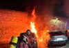 Incendio de un turismo en Jaén