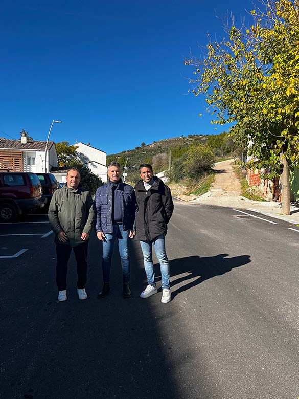 Obras tramo urbano de la carretera JV-7005 de Beas de Segura