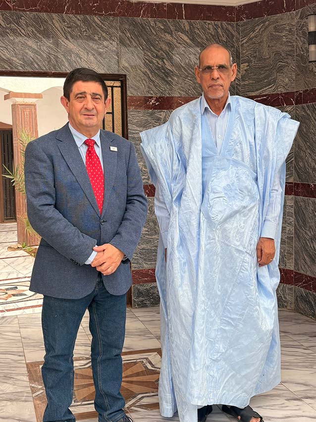 REYES Visita a Mauritania - FAMSI -asociación municipios Mauritania