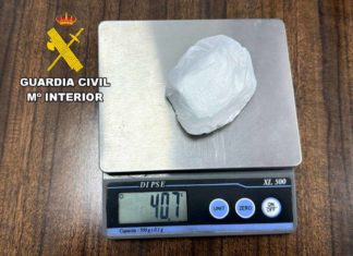 La Guardia Civil detiene al conductor de una motocicleta por tráfico de drogas en Alcalá la Real