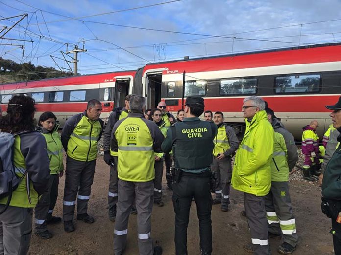 ACCIDENTE FERROVIARIO desactivación