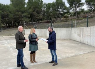 Santiago de Calatrava suma un punto de acopio para residuos de la construcción tras invertir 111.000 euros Diputación