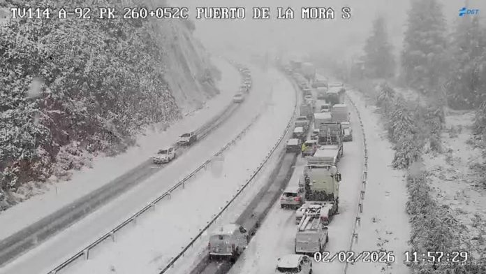 AUTOVÍA A-92 NIEVE