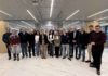 Delegación socialista de la provincia en Bruselas, encabezada por Juan Latorre