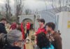 Limpieza vecinal en el Puente de la Sierra
