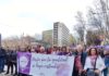Mujeres creyentes se reunieron este 8 de marzo convocadas por la Revuelta de Mujeres en la Iglesia