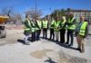 Avance de las obras de la primera fase para la integración del ferrocarril en la ciudad de Jaén