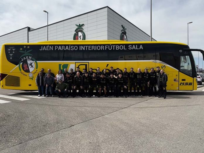Jaén futubol sala rumbo a Granada