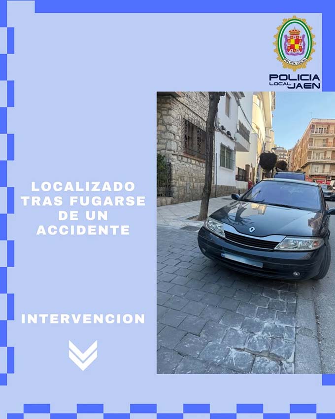 Policia de Jaén accidente