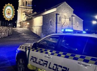 La Policía Local de Alcaudete procede a la detención de un varón como presunto autor de un delito de violencia de género