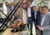La gastronomía sostenible de los parques naturales y los productos Degusta Jaén se muestran en la Feria de los Pueblos