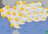 Temperaturas en ligero descenso y vientos flojos variables
