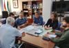 Reunión del delegado de Fomento con la Asociación de Vecinos de Valdeastillas