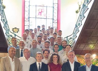 El Ayuntamiento felicita al Atlético Jaén tras el ascenso y el liderato en la temporada