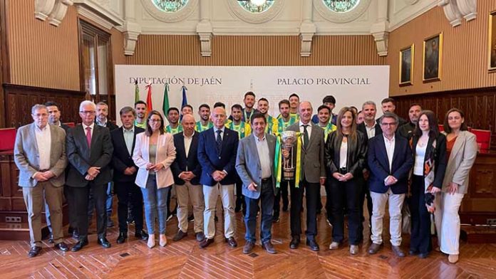 FUTBOLSALA Recepción al Jaén Paraíso Interior FS tras ganar 4ª Copa de España (1)