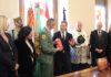 Recepción al Tercio Duque de Alba de la Legión en el centenario de la Hermandad de la Buena Muerte