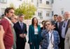 Rocío Díaz realiza una visita técnica a las obras de rehabilitación de 140 viviendas en ‘Las Protegidas’