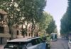 Pruebas del tranvía por las calles de Jaén