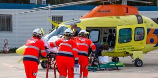 Evacuado un trabajador desde Villanueva del Arzobispo tras un accidente laboral