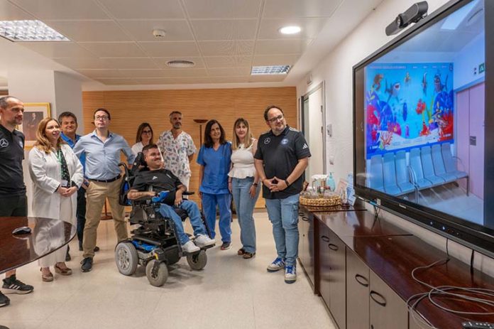 HOSPITAL Donación Vinilo Pediatría INTER Jaén